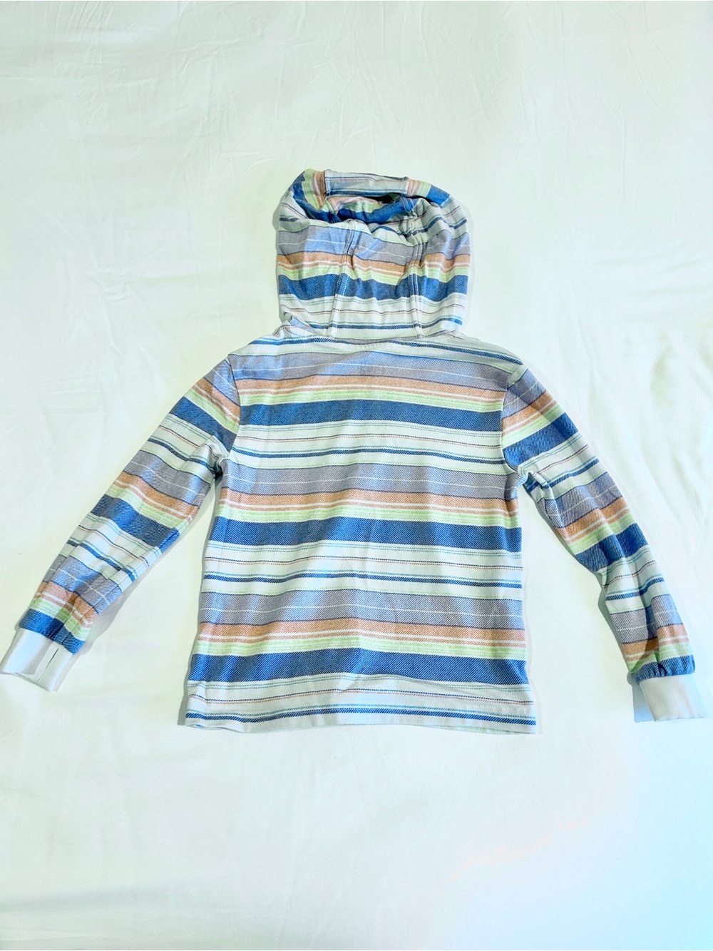 Little Sleepies Beachy Stripe Hooded Tee - Picture 3 of 3